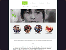 Tablet Screenshot of giving4hope.org